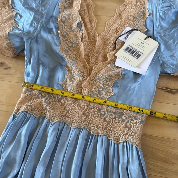 Spell-Women's Ocean Gown Maxi Dress At Free People In Bluebell, Size: XS-New - Picture 6 of 12